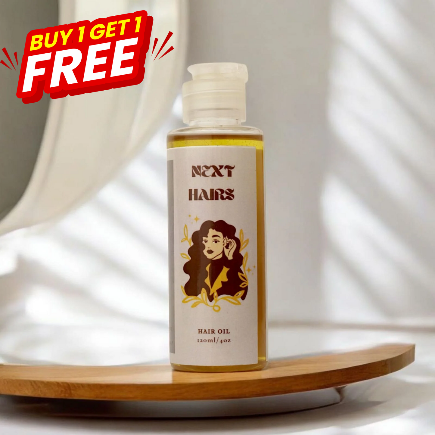 Hair Growth Oil - Pack of 2 (Buy 1 Get 1 FREE)