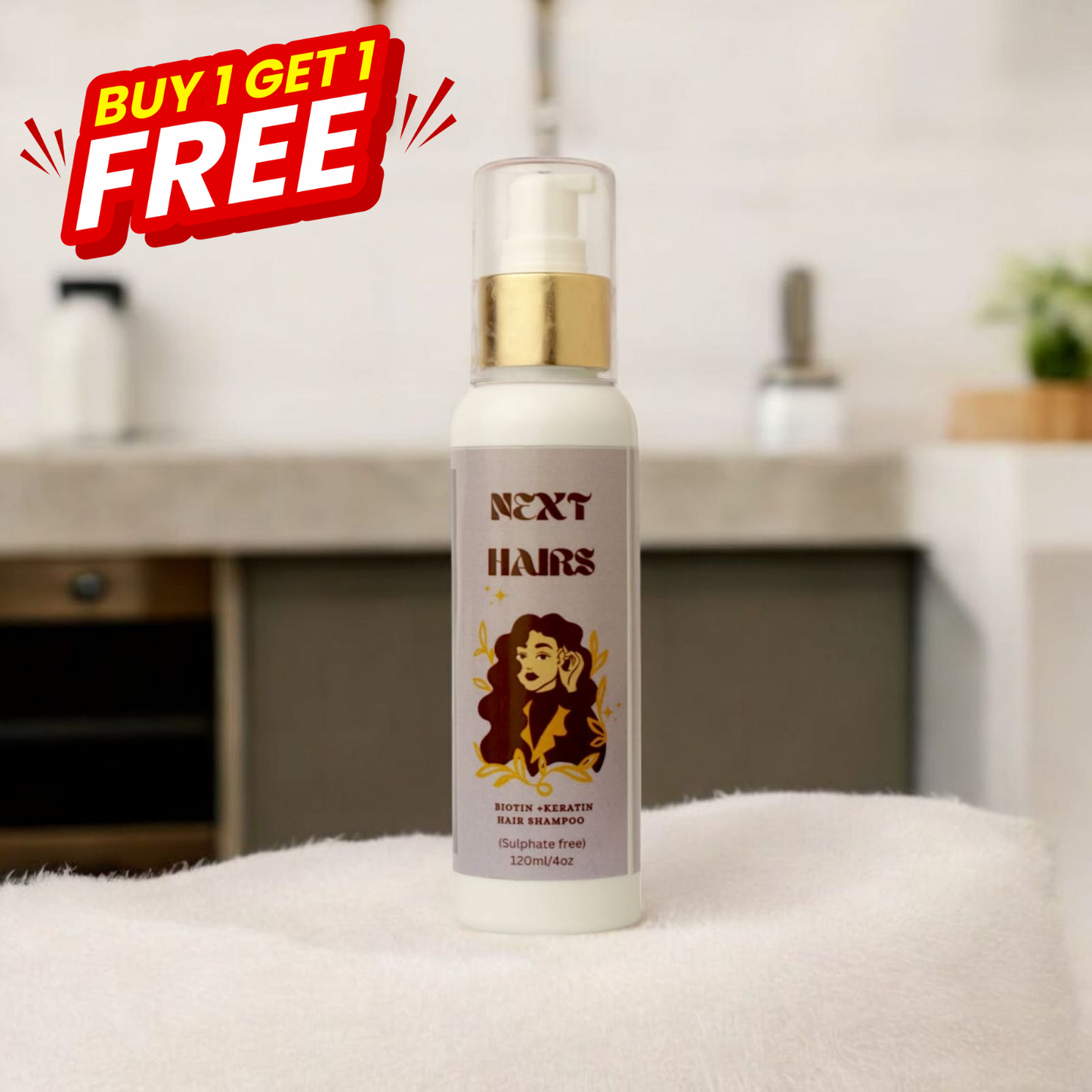 Sulfate-Free Hair Growth Shampoo