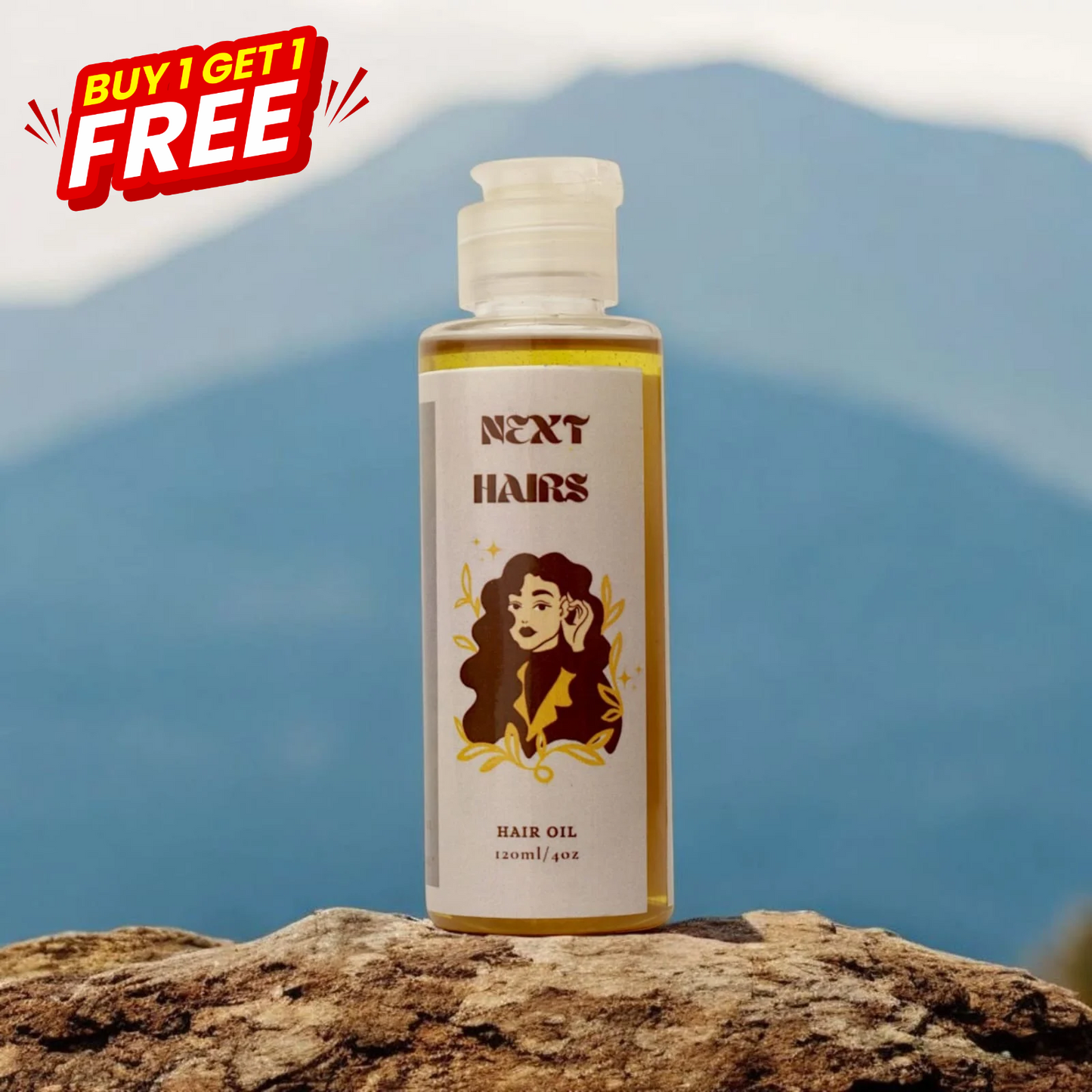 Hair Growth Oil - Pack of 2 (Buy 1 Get 1 FREE)